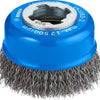 Bosch accessoires x-lock cup brosse en acier fil ondulé 75mm acier 0,3mm - 1 pièce(s) - 2608620725