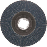 Bosch accessoires x-lock disque à lamelles coudé, plastique ø125mm, g 60, x571, idéal pour le métal - 2608621768 - afbeelding 2