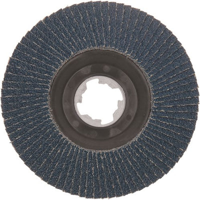 Bosch accessoires x-lock disque à lamelles coudé, plastique ø125mm, g 60, x571, idéal pour le métal - 2608621768