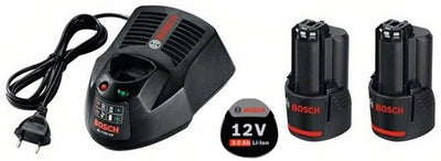 Kit de démarrage Bosch bleu 12v avec 2 batteries de 3,0ah + chargeur al1230cv - 1600a00x7e
