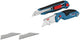 Bosch bleu 1600a016bm | 2 pièces | ensemble de couteaux | couteau pliant universel et couteau de coupe professionnel - 1600a016bm
