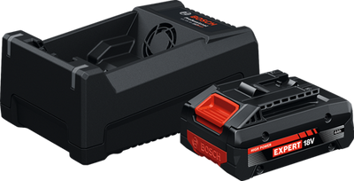 Kit de démarrage de batterie bleu Bosch exba18v-40 | 1x exba18v-40 + chargeur gal 12v 18v-80 - 1600a0373m