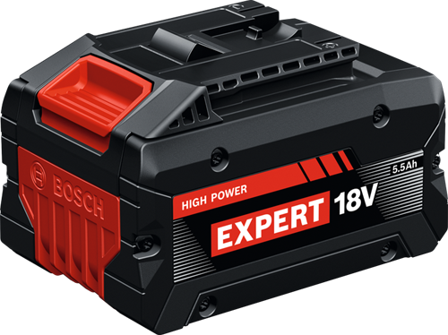 Batterie Bosch 18v 5,5ah experte exba18v-55