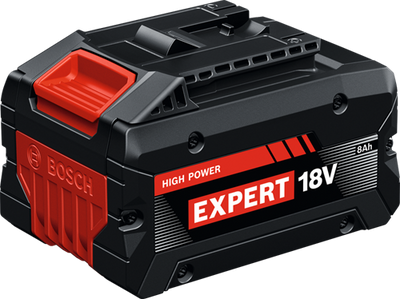 Batterie Bosch 18v 8,0ah expert exba18v-80