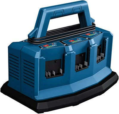 Chargeur Bosch bile bleue 18v6-80 | pour 6 piles | 8a | 1600a01h9l | - 1600a01h9l