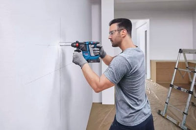 Perceuse à percussion sans fil Bosch bleu gbh 18v-18 | sans piles ni chargeur - 0611927000