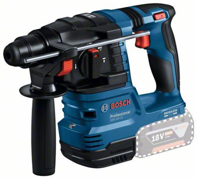 Perceuse à percussion sans fil Bosch bleu gbh 18v-22 | 1,9 an | sans piles ni chargeur | en boîte - 0611924000
