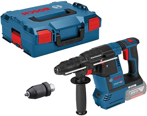 Bosch bleu gbh 18v-26 f marteau perforateur sans fil 2.6j | solo sans batteries ni chargeur en l-boxx - 0611910001