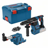 Bosch blue gbh 18v-26 f marteau perforateur sans fil avec aspiration de poussière gde 18v-16 | sds plus | sans piles ni chargeur - 061191000k - afbeelding 1
