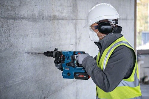Bosch bleu gbh 18v-28 cf | Marteau perforateur à batterie 18v sds-plus 3.3j en l-boxx 238 (2x batterie procore 8.0ah + chargeur) - 0611921002