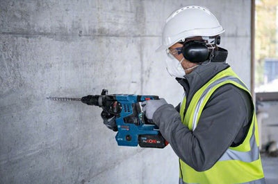 Bosch bleu gbh 18v-28 cf | Marteau perforateur à batterie 18v sds-plus 3.3j en l-boxx 238 (2x batterie procore 8.0ah + chargeur) - 0611921002