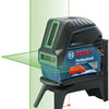 Laser ligne professionnel Bosch bleu gcl 2-15 g avec laser vert - 0601066j00