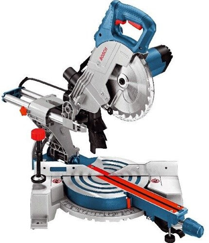 Scie à tronçonner Bosch bleue gcm 80 sj | 216mm 1400w | avec 2 lames de scie circulaire - 0601b19001
