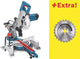 Scie à tronçonner Bosch bleue gcm 80 sj | 216mm 1400w | avec 2 lames de scie circulaire - 0601b19001