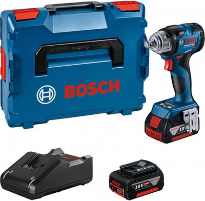 Visseuse à percussion sans fil Bosch blue gds 18v-330 hc | 330 nm | 2 batteries 5,0 Ah + chargeur | en l-boxx - 06019l5003