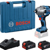 Visseuse à percussion sans fil Bosch blue gds 18v-780 | 2x GBA 18v 5.0 ah et chargeur gal 18v-40 - 06019p4021