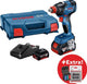 Bosch bleu gdx 18v-200 professionnel | clé à chocs sans fil | ensemble | 2x piles | en l-boxx - 0615990m38