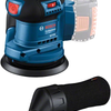 Bosch bleu gex 185-li professionnel | ponceuse excentrique sans fil | 18v | corps | sans chargeurs de batteries | en boîte - 06013a5020