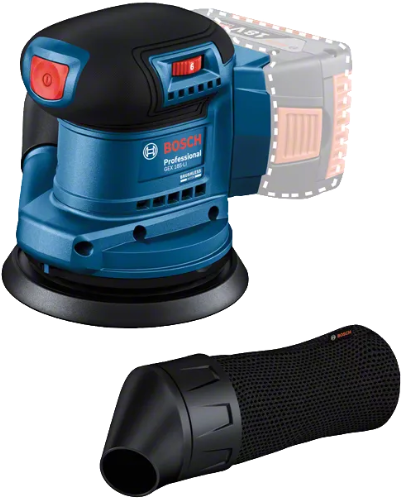Bosch bleu gex 185-li professionnel | ponceuse excentrique sans fil | 18v | corps | sans chargeurs de batteries | en boîte - 06013a5020