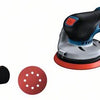 Bosch bleu gex 18v-125 professionnel | ponceuse excentrique sans fil | 18v | corps | sans chargeurs de batteries | en boîte - 0601372201