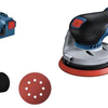 Bosch bleu gex 18v-125 professionnel | ponceuse excentrique sans fil | 18v | corps | sans chargeurs de batteries | en l-boxx - 0601372200