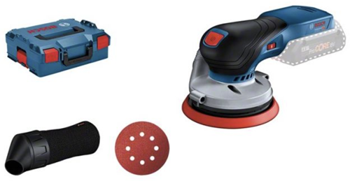 Bosch bleu gex 18v-125 professionnel | ponceuse excentrique sans fil | 18v | corps | sans chargeurs de batteries | en l-boxx - 0601372200