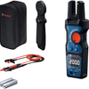Pince ampèremétrique à fourche professionnelle Bosch bleue gfm 1000-15 + support magnétique mh1 - 0601077401