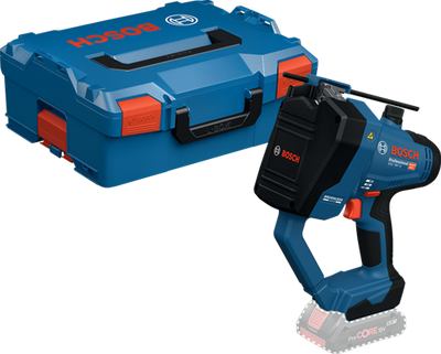 Coupe-fil de batterie Bosch bleu ggc 18v-12 | solo dans l-boxx | y compris lame m6 - m12 | sans batterie ni chargeur - 06019m8001