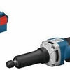 Meuleuse droite professionnelle Bosch blue ggs 18v-23 plc avec interrupteur de sécurité sans batteries ni chargeur en l-boxx - 0601229200