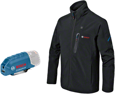 Bosch bleu ghj 12 + 18v xa | veste chauffante taille 3xl | sans chargeur de batterie - 06188000e2
