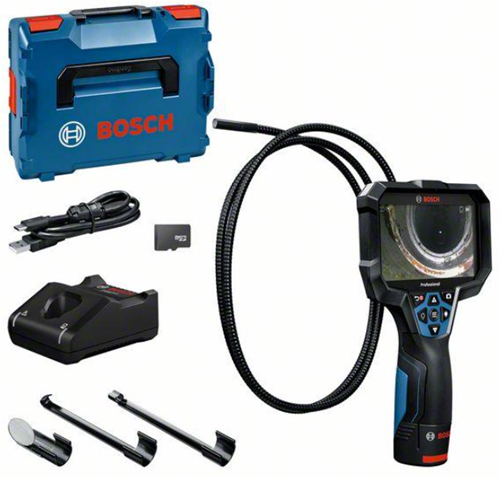 Caméra d'inspection professionnelle Bosch blue gic 12v-5-27 c | 1 batterie 2,0 Ah + chargeur | en l-boxx - 0601241401