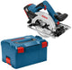Scie circulaire professionnelle sans fil Bosch blue gks 18v-57 g | Batterie Li-Ion 5,0 Ah | en l-boxx - 06016a2100