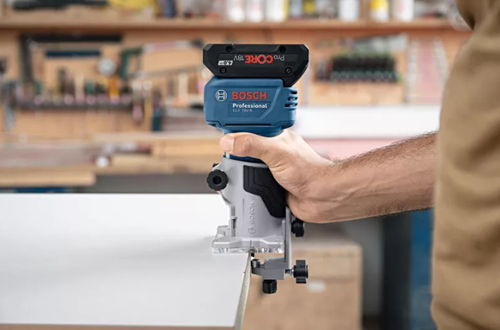 Fraise à chants sans fil professionnelle Bosch blue glf 18v-8 | 18v | sans batterie ni chargeur | en l-boxx 136 - 06016c6001