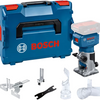 Fraise à chants sans fil professionnelle Bosch blue glf 18v-8 | 18v | sans batterie ni chargeur | en l-boxx 136 - 06016c6001