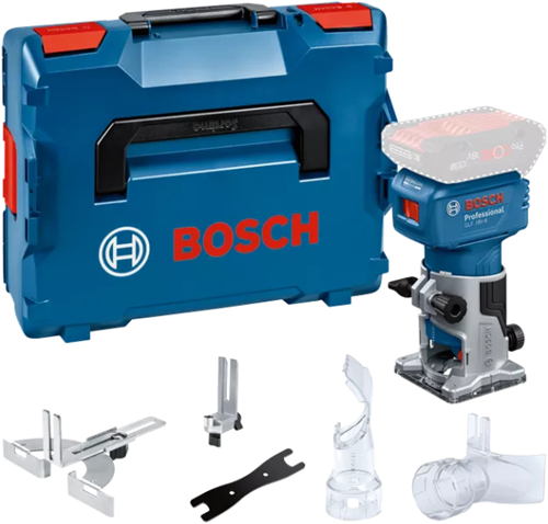 Fraise à chants sans fil professionnelle Bosch blue glf 18v-8 | 18v | sans batterie ni chargeur | en l-boxx 136 - 06016c6001