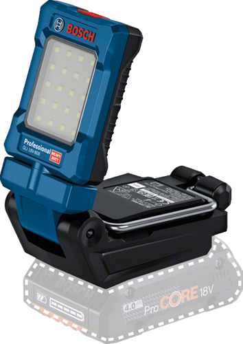 Lampe de poche à batterie Bosch gli 18v nue