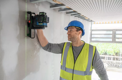 Bosch bleu gll 12v-100-33 cg laser de ligne professionnel | en l-boxx 136 avec 1 x batterie gba 12v 2.0ah + l-boxx - 0601065401