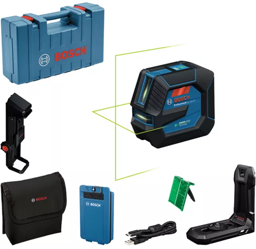Laser ligne Bosch bleu gl 20-22 g | 1 x batterie ba 3,7v li-ion 3,0ah xl | au cas où - 0601065602