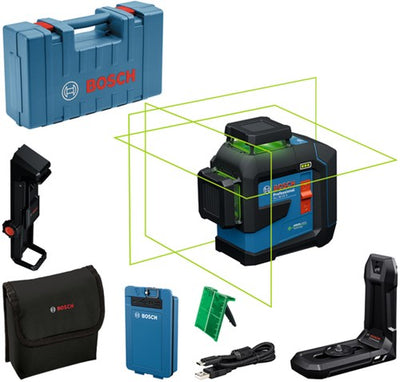 Laser ligne Bosch bleu gll 80-33 cg | 1 x batterie ba 3,7v 3,0ah xl li-ion | au cas où - 0601065501