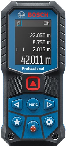 Bosch bleu glm 50-22 | télémètre laser professionnel | 2 piles LR6 1,5 V (aa) | ip65 - 0601072s00