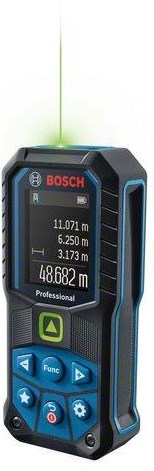 Bosch bleu glm 50-25 g | télémètre laser professionnel | 2 piles LR6 1,5 V (aa) | ip65 - 0601072v00