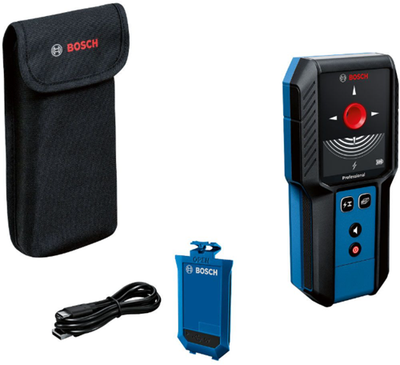 Détecteur Bosch bleu gms 120-27 | 1x batterie ba 3,7v li-ion 1,0 ah | en boîte - 0601081701