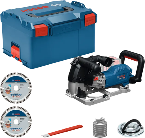 Bosch bleu gnf 18v-40 professionnel | coupe-fente sans fil - coupe-mur | sans piles ni chargeur - 06016c5000