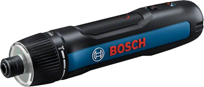 Tournevis sans fil Bosch Blue Go 3 | y compris batterie et chargeur | en étui + jeu d'embouts de tournevis 8 pièces - 06019h2201