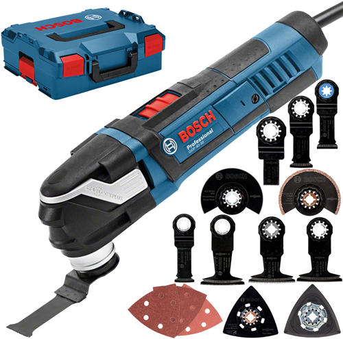 Bosch blue gop 40-30 multi-outil 400w en l-boxx + accessoires - 0601231001