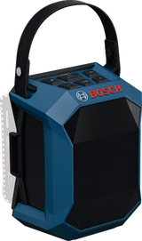 Haut-parleur à batterie Bosch bleu GPB 18V-1C | y compris poignée de transport et couvercle de batterie | sans batterie ni chargeur - 06014a7001 - afbeelding 2