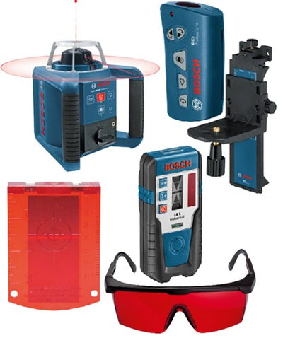 Bosch blue grl 300 hv ensemble laser rotatif | + lr 1 + wm4 + rc1 - 0601061501