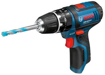 Perceuse à percussion solo Bosch bleue GSB 12v-15 | sans batteries ni chargeur en l-boxx - 06019b690e