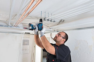 Bosch bleu gsb 18v-65 perceuse visseuse à percussion sans fil | hors batteries et chargeur - 06019n3300