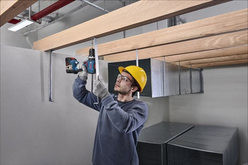 Bosch bleu gsb 18v-65 perceuse visseuse à percussion sans fil | comprenant 2x chargeur procore18v 4,0 ah gal 18v-40 - 06019n3306